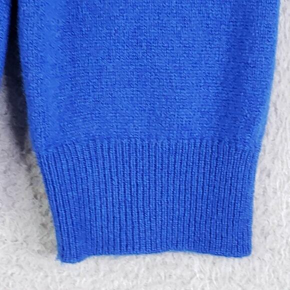 Charter Club Cashmere Luxury Sweater Women’s Size Large L Colbalt Blue - Picture 3 of 7